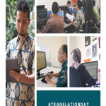 our collage of international translation day